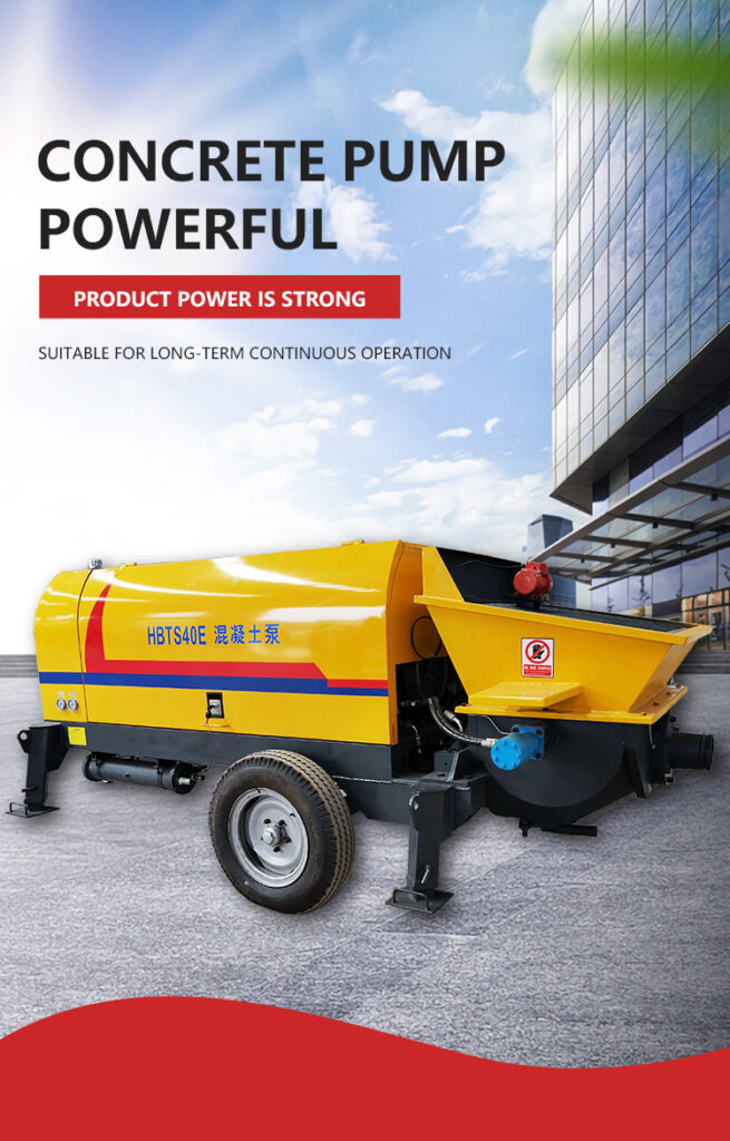 trailer concrete pump for sale