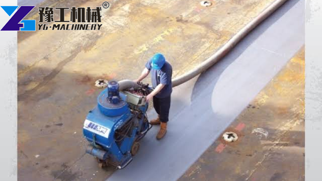 walk‑behind shot blasting machine