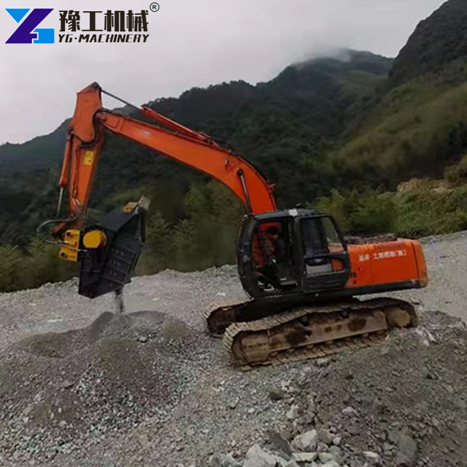 YG portable crusher bucket