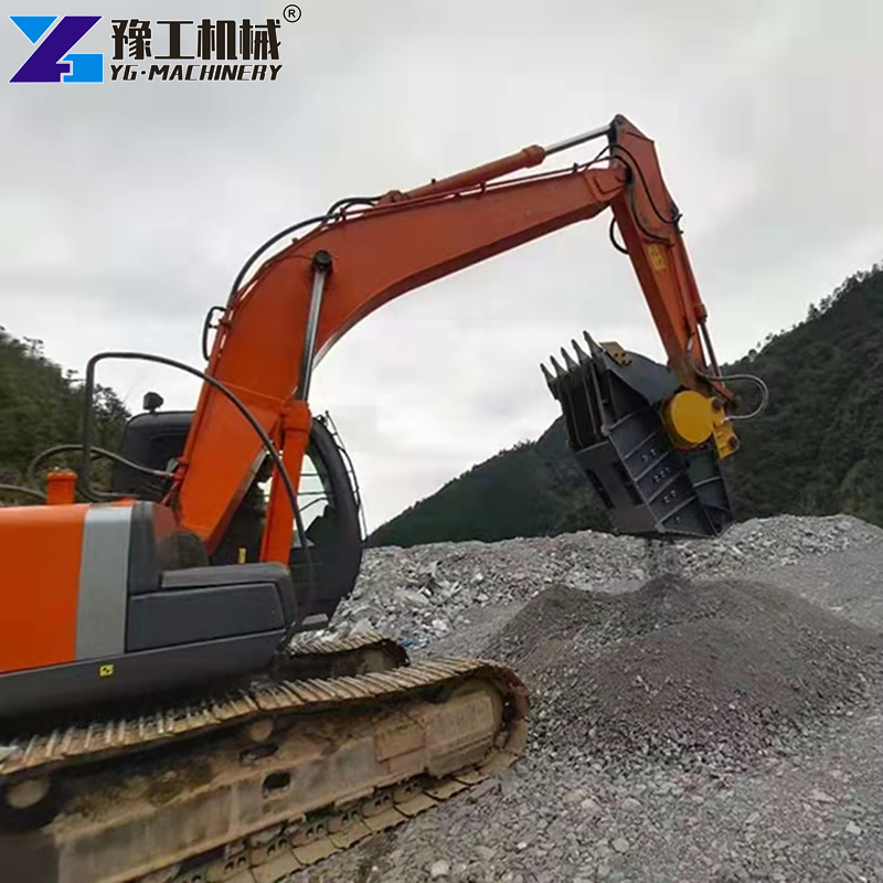 concrete recycling bucket