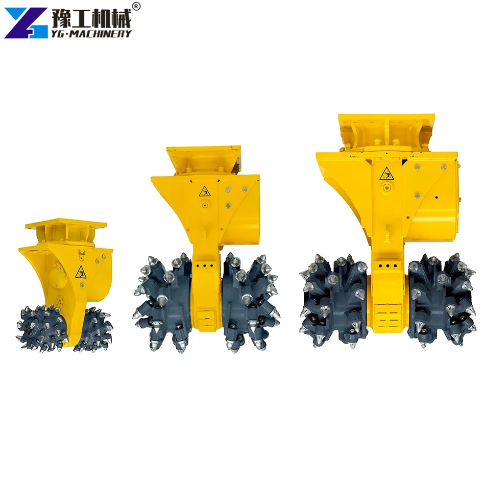 excavator rock grinder attachment