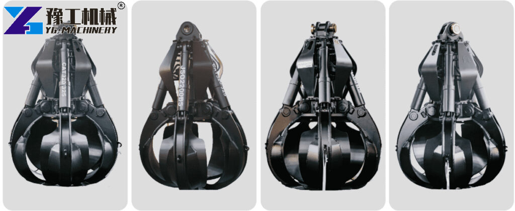 hydraulic scrap grapple for sale