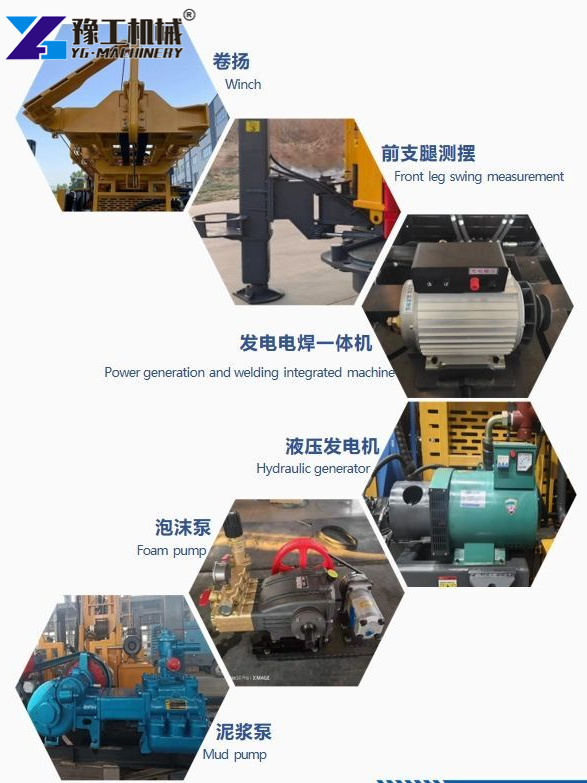 pneumatic borehole drilling rig